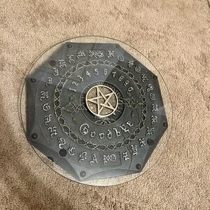 Mystical Ouija Board with Pentagram Design